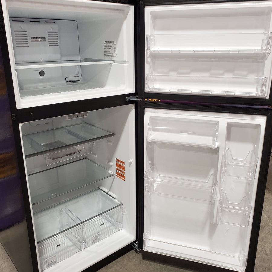 Whirlpool® 29.5-inch Wide 19.3 Cu. Ft. Top Freezer Refrigerator with Total Coverage Cooling 22131SD107 - WRTX5419SB - Open Box
