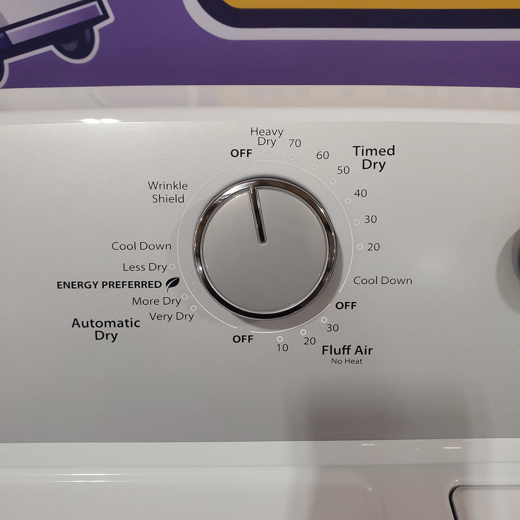Pictures of Whirlpool Top Load 3.5 Cu. Ft. Washer with Deep Water Wash Option WTW4816FW - Open Box and Whirlpool Vented 7.0 Cu. Ft. Electric Dryer 16110 - WED4815EW - Open Box - Neu Appliance Outlet - Discount Appliance Outlet in Austin, Tx