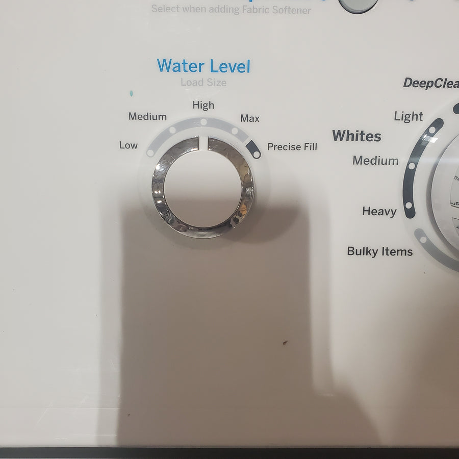GE® 4.0 cu. ft. Capacity Washer with Stainless Steel Basket and Water Level Control 25134SD466 - GTW325ASWWW - Scratch & Dent (Moderate)