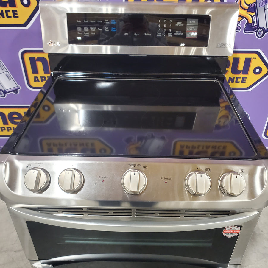 7.3 cu. ft. Electric Double Oven Range with ProBake Convection® and EasyClean® 17SD091 - LDE4413ST - Open Box