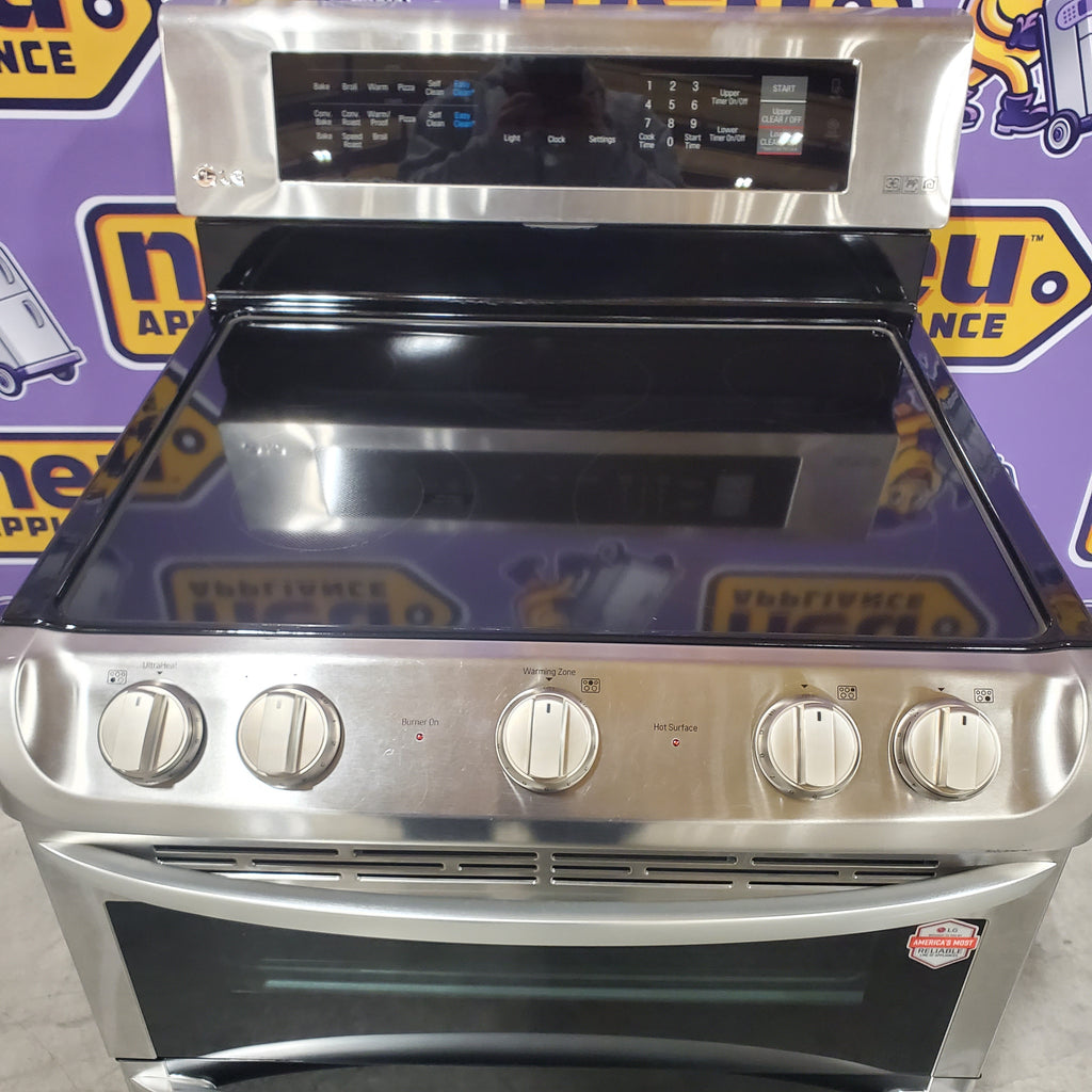 Pictures of 7.3 cu. ft. Electric Double Oven Range with ProBake Convection® and EasyClean® 17SD091 - LDE4413ST - Open Box - Neu Appliance Outlet - Discount Appliance Outlet in Austin, Tx
