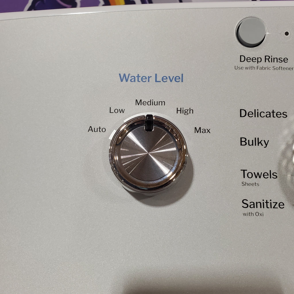 Pictures of GE® 4.3 cu. ft. Capacity Washer with Stainless Steel Basket, Cold Plus and Water Level Control 3SD000188 - GTW385ASWWS - Open Box - Neu Appliance Outlet - Discount Appliance Outlet in Austin, Tx