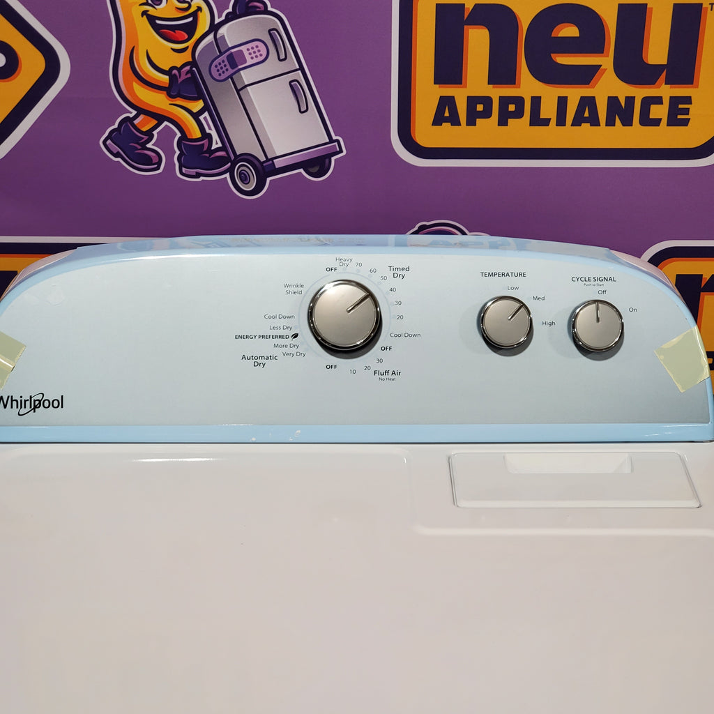 Whirlpool Top Load 3.5 Cu. Ft. Washer with Deep Water Wash Option WTW4816FW - Scratch & Dent (Minor) and Whirlpool Vented 7.0 Cu. Ft. Electric Dryer 16046 - WED4815EW - Scratch & Dent (Minor)