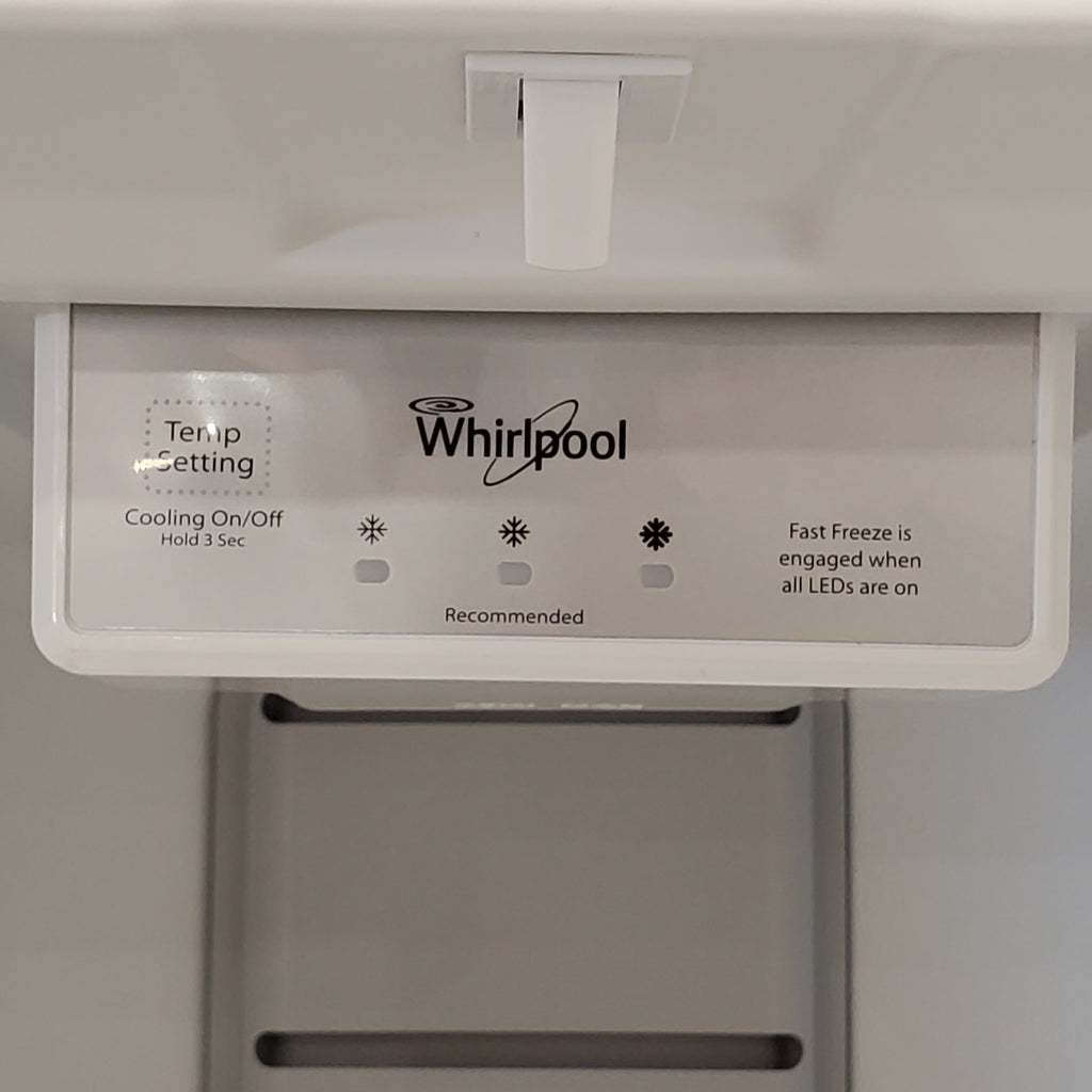 Pictures of Whirlpool 16 cu. ft. Upright Freezer with LED Lighting WZF34X16DW - Scratch & Dent (Minor) - Neu Appliance Outlet - Discount Appliance Outlet in Austin, Tx