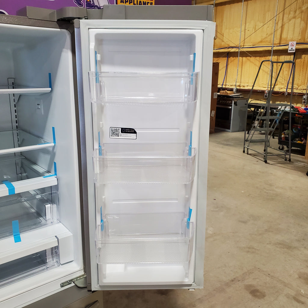 Frigidaire 29 Cu. Ft. Standard-Depth French Door Refrigerator in Stainless Steel 3SD420 - FRFN2813AF - Scratch & Dent (Minor)