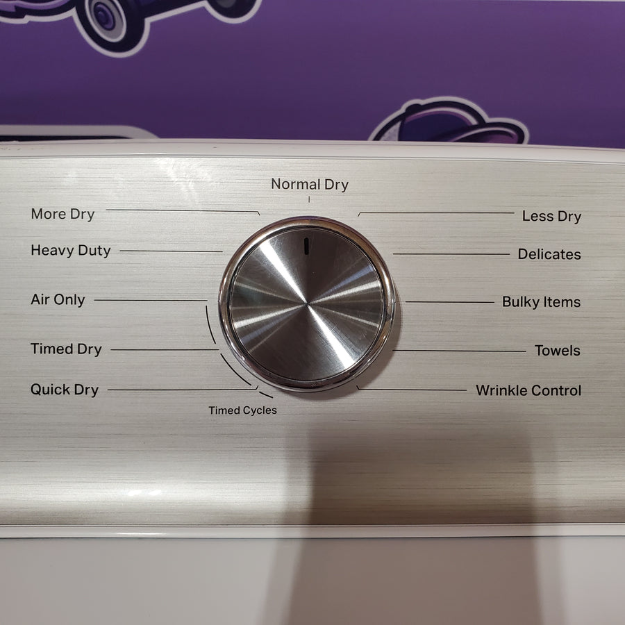 Maytag Top Load 4.8 cu ft Washer with Deep Fill and Slow-Close Glass Lid MVW6200KW - Scratch & Dent (Minor) and Maytag 7.0 cu ft Electric Dryer with Moisture Sensing and Quick Dry Cycle 16195 - MED6200KW - Scratch & Dent (Moderate)