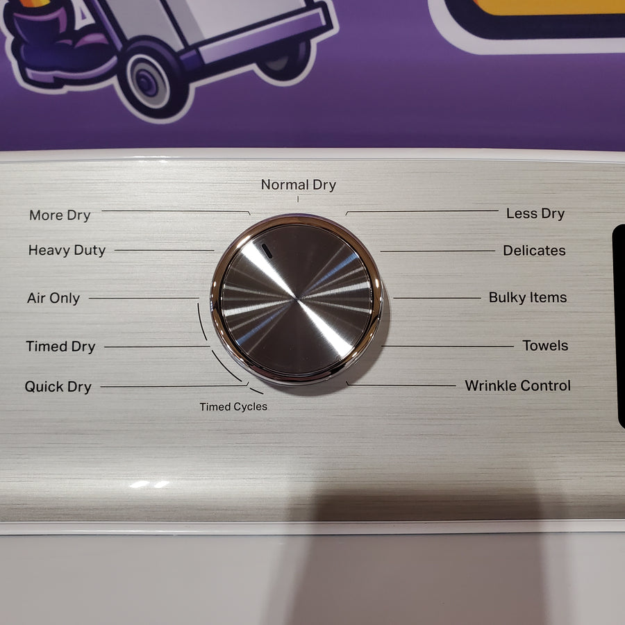 Maytag Top Load 4.8 cu ft Washer with Deep Fill and Slow-Close Glass Lid MVW6200KW - Scratch & Dent (Minor) and Maytag 7.0 cu ft Electric Dryer with Moisture Sensing and Quick Dry Cycle 16190 - MED6200KW - Scratch & Dent (Moderate)