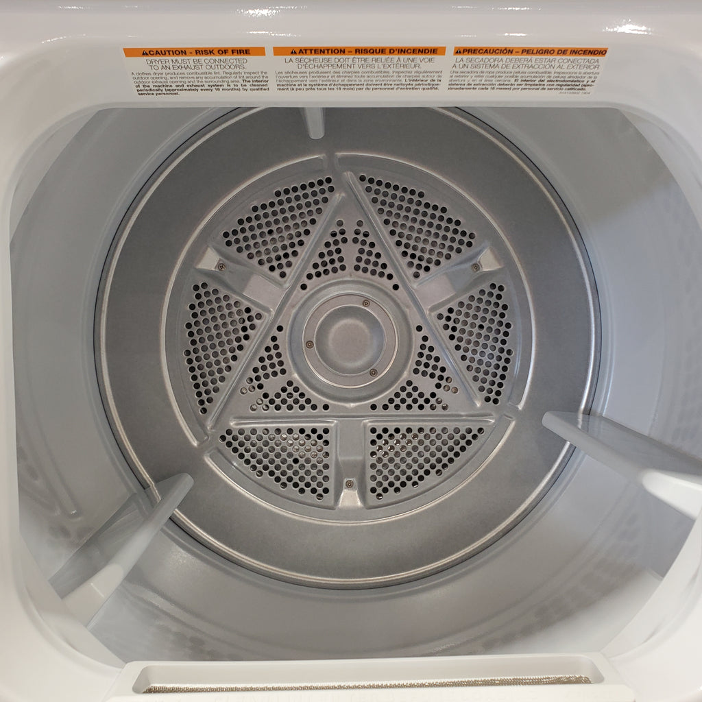 Pictures of Frigidaire Electric Washer/Dryer Laundry Center - 3.9 Cu. Ft Washer and 5.5 Cu. Ft. Dryer FLCE7522AW - Scratch & Dent (Minor) - Neu Appliance Outlet - Discount Appliance Outlet in Austin, Tx