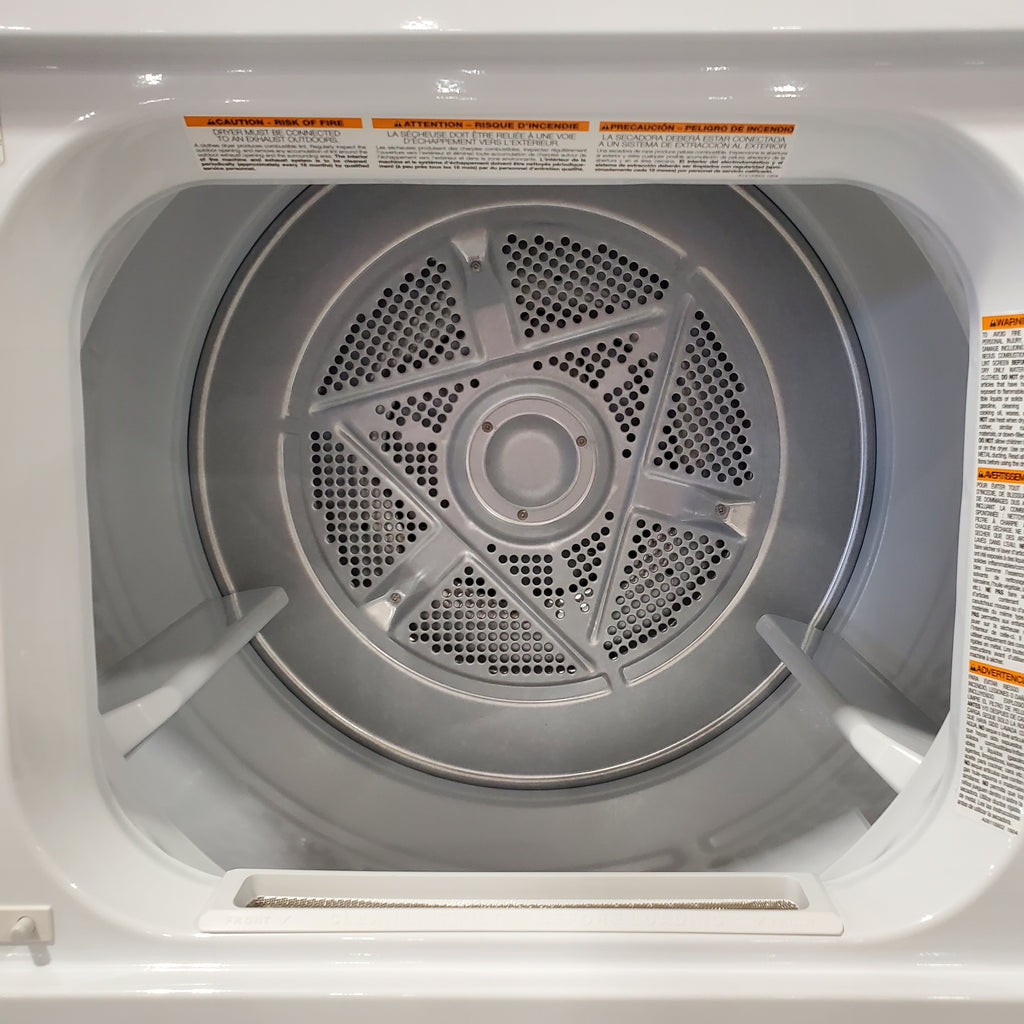Pictures of Frigidaire Electric Washer/Dryer Laundry Center - 3.9 Cu. Ft Washer and 5.5 Cu. Ft. Dryer FLCE7522AW - Open Box - Neu Appliance Outlet - Discount Appliance Outlet in Austin, Tx