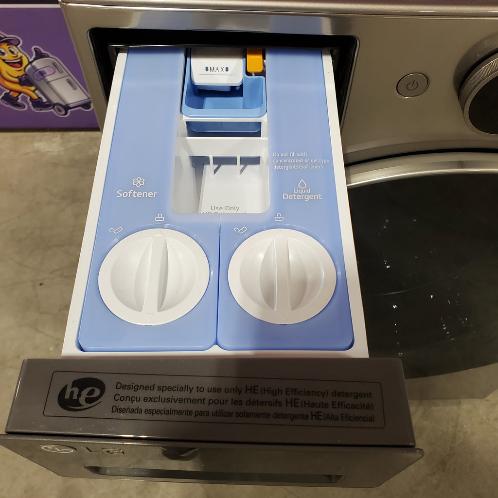 Pictures of LG 4.5 cu. ft. Smart Front Load Washer with TurboWash® 360° and ezDispense® 25131SD296 - WM5700HVA - Scratch & Dent (Major) - Neu Appliance Outlet - Discount Appliance Outlet in Austin, Tx