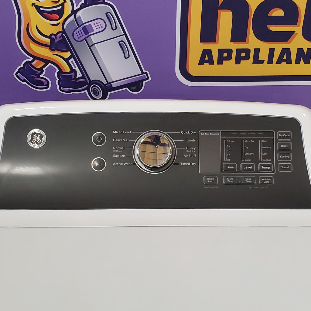 Pictures of GE Electric 7.4 Cu. Ft. Front Load Dryer with Sensor Dry in White GTD58EBSVWS - Open Box - Neu Appliance Outlet - Discount Appliance Outlet in Austin, Tx