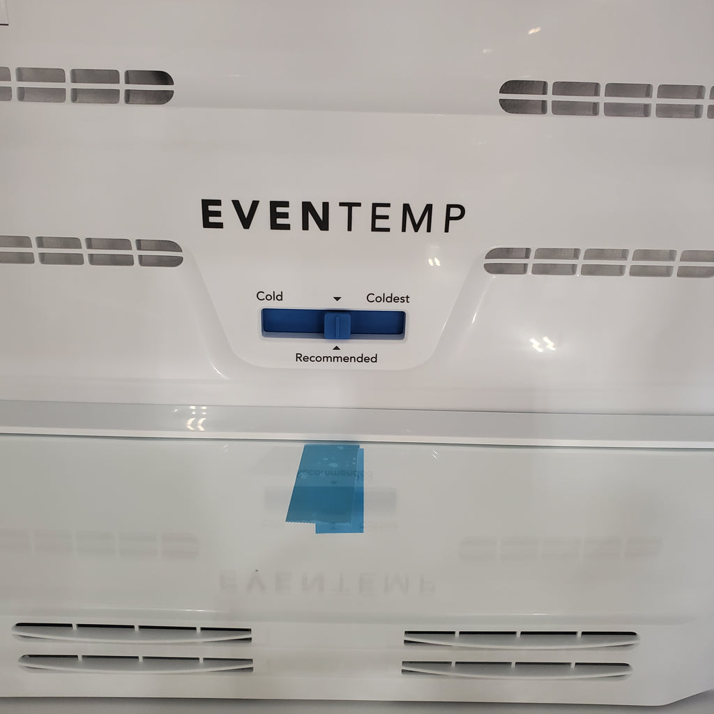 Pictures of Frigidaire 20 Cu. Ft. Garage Ready Top Freezer Refrigerator in White With Ice Maker Installed FFTR2045VW - Scratch & Dent (Minor) - Neu Appliance Outlet - Discount Appliance Outlet in Austin, Tx