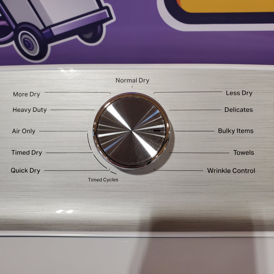 Maytag Top Load 4.8 cu ft Washer with Deep Fill and Slow-Close Glass Lid MVW6200KW - Scratch & Dent (Minor) and Maytag 7.0 cu ft Electric Dryer with Moisture Sensing and Quick Dry Cycle 16196 - MED6200KW - Scratch & Dent (Moderate)