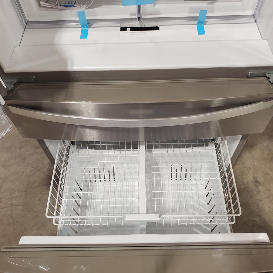 Whirlpool French Door Bottom Mount Refrigerator in Fingerprint Resistant Stainless Steel 22132SD161 - WRMF3636RZ - Scratch & Dent (Minor)