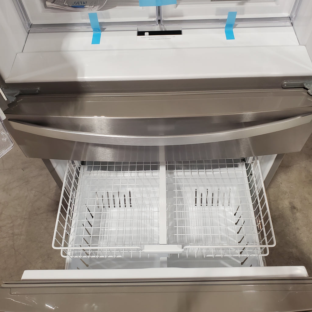 Pictures of Whirlpool French Door Bottom Mount Refrigerator in Fingerprint Resistant Stainless Steel 22132SD161 - WRMF3636RZ - Scratch & Dent (Minor) - Neu Appliance Outlet - Discount Appliance Outlet in Austin, Tx