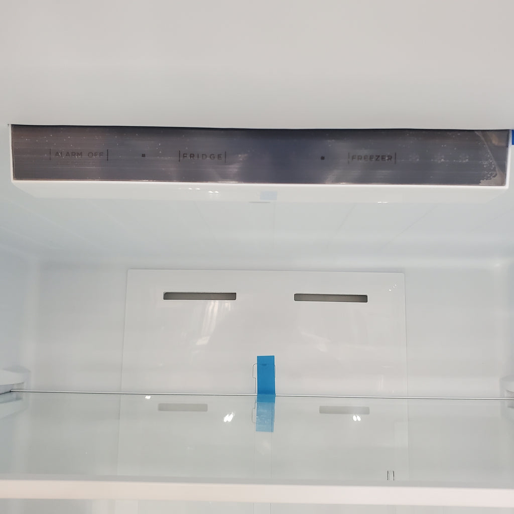 Midea 18 cu. ft. 30" Wide French Door Refrigerator in Stainless Steel 3SD891 - MRF18B4AST - Scratch & Dent (Minor)