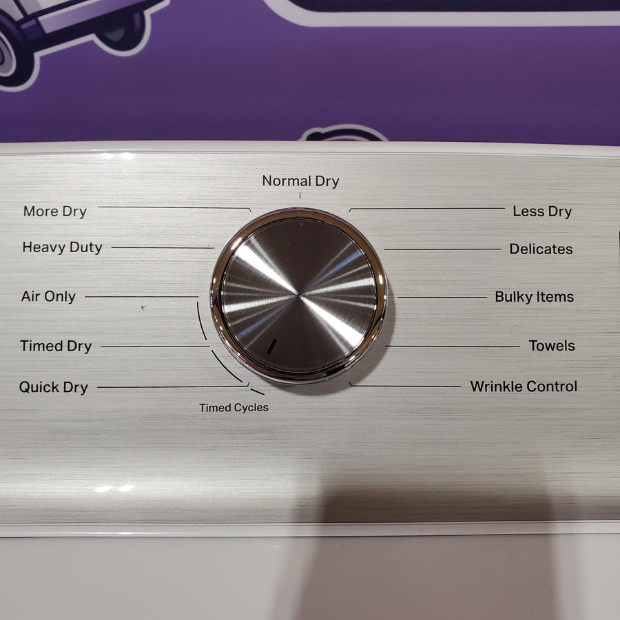 Maytag Top Load 4.8 cu ft Washer with Deep Fill and Slow-Close Glass Lid MVW6200KW - Scratch & Dent (Minor) and Maytag 7.0 cu ft Electric Dryer with Moisture Sensing and Quick Dry Cycle 16191 - MED6200KW - Scratch & Dent (Moderate)