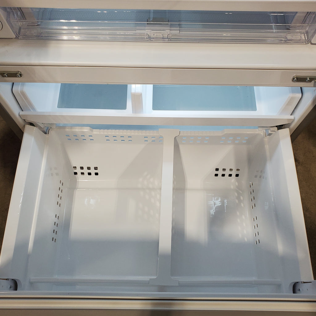 Frigidaire 28 Cu. Ft. French Door Refrigerator in Fingerprint Resistant Stainless Steel 22134SD220 - FRFS282LAF - Scratch & Dent (Major)