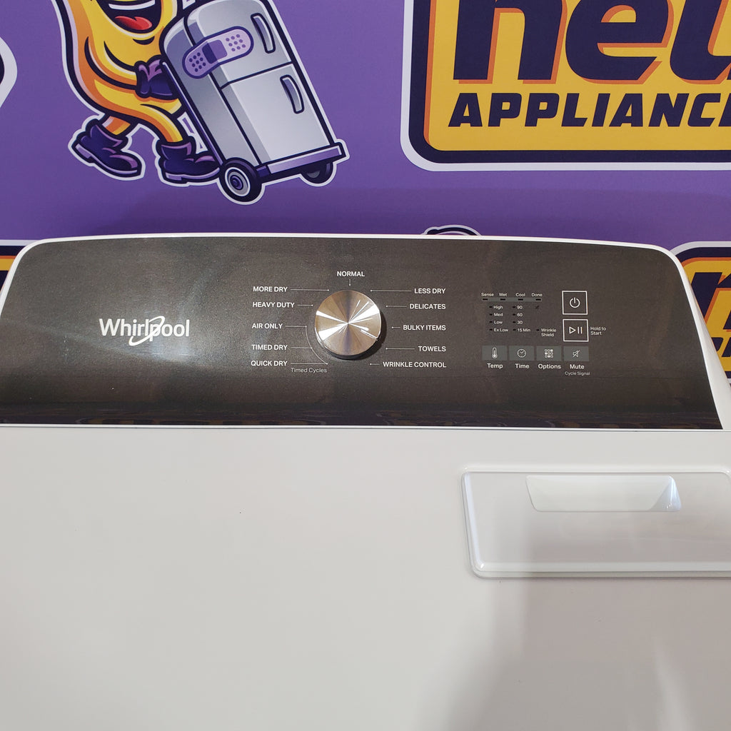 Pictures of Whirlpool 7.0 cu. ft. Electric Dryer with Hamper Door WED5010LW - Open Box - Neu Appliance Outlet - Discount Appliance Outlet in Austin, Tx