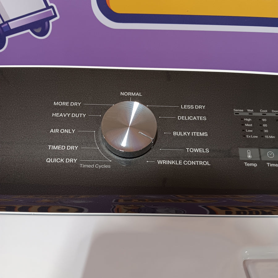 Whirlpool Top Load 4.7 Cu. Ft. Washer in White with 2-in-1 Removable Agitator WTW5057LW - Scratch & Dent - Minor and Whirlpool 7.0 cu. ft. Electric Dryer with Hamper Door 16247 - WED5010LW - Open Box