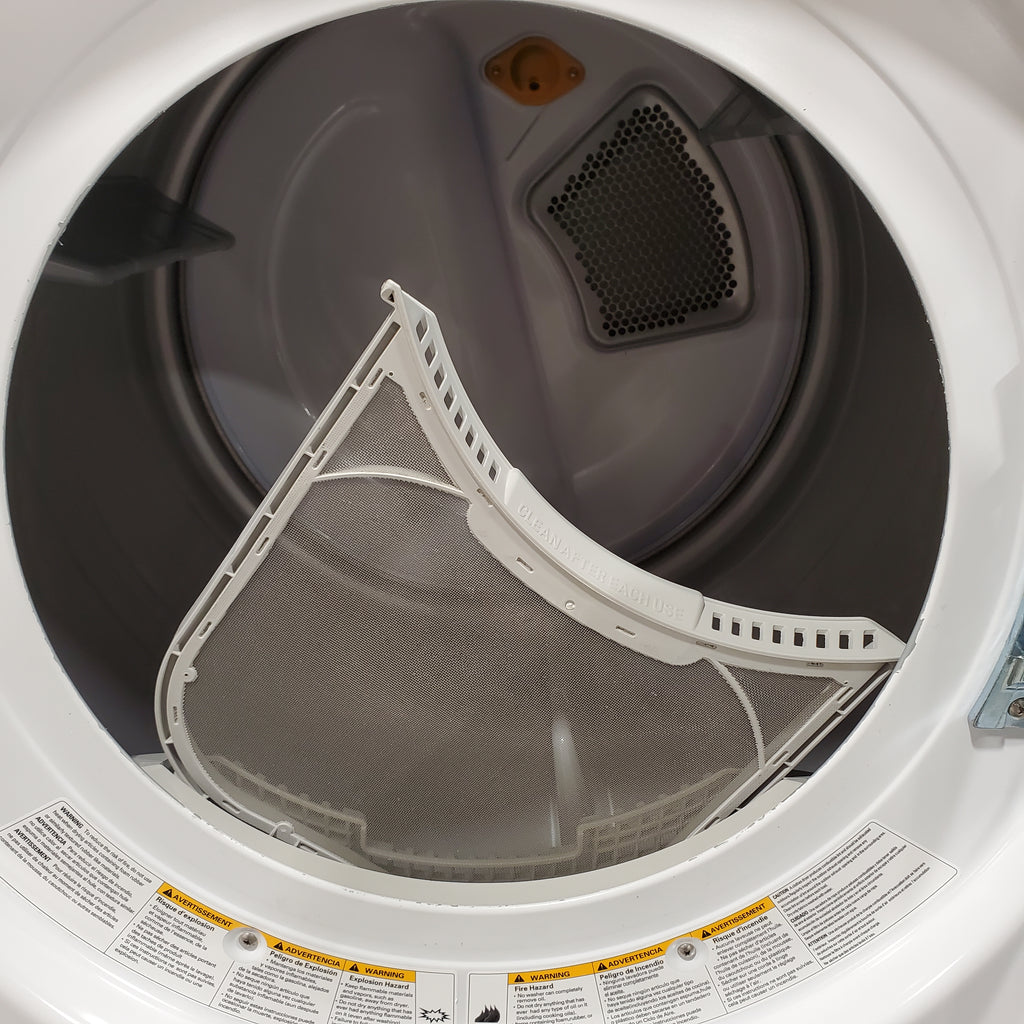 Kenmore 27-Inch 7.4 Cu Ft Electric Dryer Machine with Steam in White 6SD149 - 796.81382410 - Scratch & Dent (Minor)