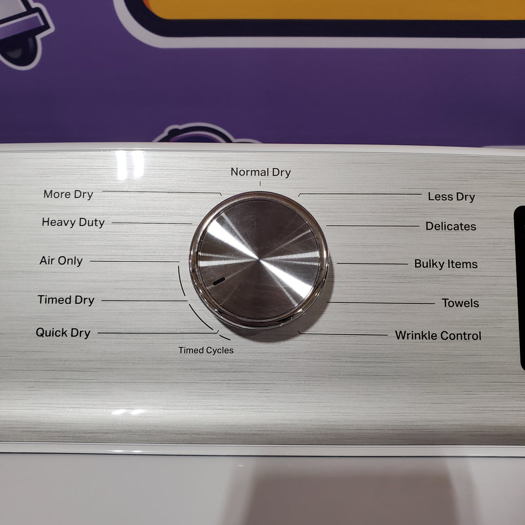 Pictures of Maytag Top Load 4.8 cu ft Washer with Deep Fill and Slow-Close Glass Lid MVW6200KW - Scratch & Dent (Minor) and Maytag 7.0 cu ft Electric Dryer with Moisture Sensing and Quick Dry Cycle 30132SD82 - MED6200KW - Scratch & Dent (Minor) - Neu Appliance Outlet - Discount Appliance Outlet in Austin, Tx
