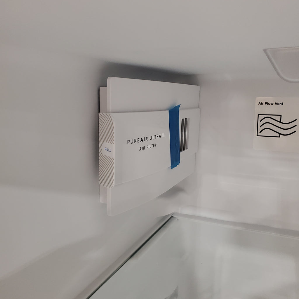 Frigidaire 25.6 cu. ft. ENERGY STAR Side by Side Refrigerator with Exterior Water and Ice Dispenser in Stainless Steel 3SD1061 - FRSS2623AS - Scratch & Dent (Minor)