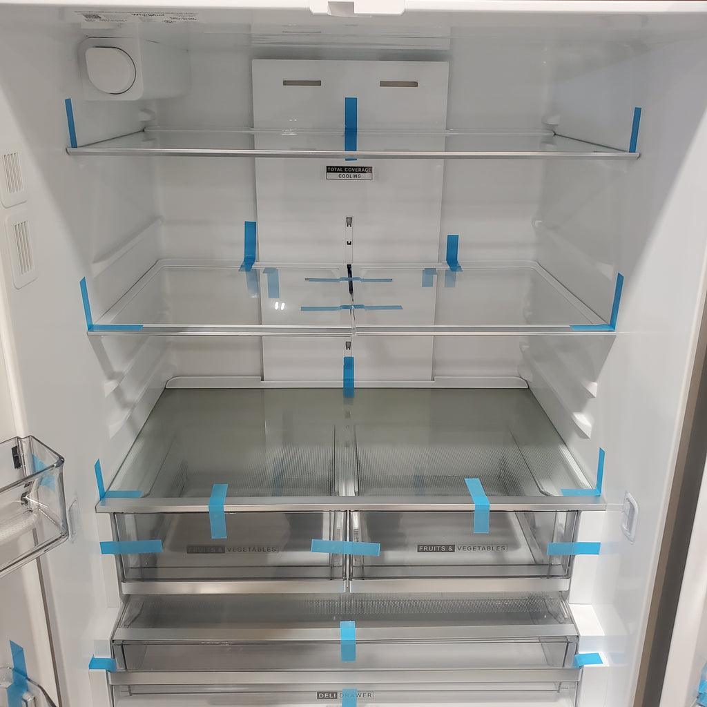 Pictures of Whirlpool 36-Inch French Door Refrigerator in Fingerprint Resistant Stainless Finish with In-Door Water and Ice Maker - 30 cu. ft. WRFF3536SZ - Open Box - Neu Appliance Outlet - Discount Appliance Outlet in Austin, Tx