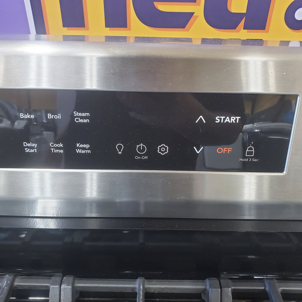 Pictures of Frigidaire 30" EasyCare™ Stainless Steel Finish 5 Burner Gas Range with Quick Boil and Even Baking Technology FCRG306LAF - Scratch & Dent (Minor) - Neu Appliance Outlet - Discount Appliance Outlet in Austin, Tx