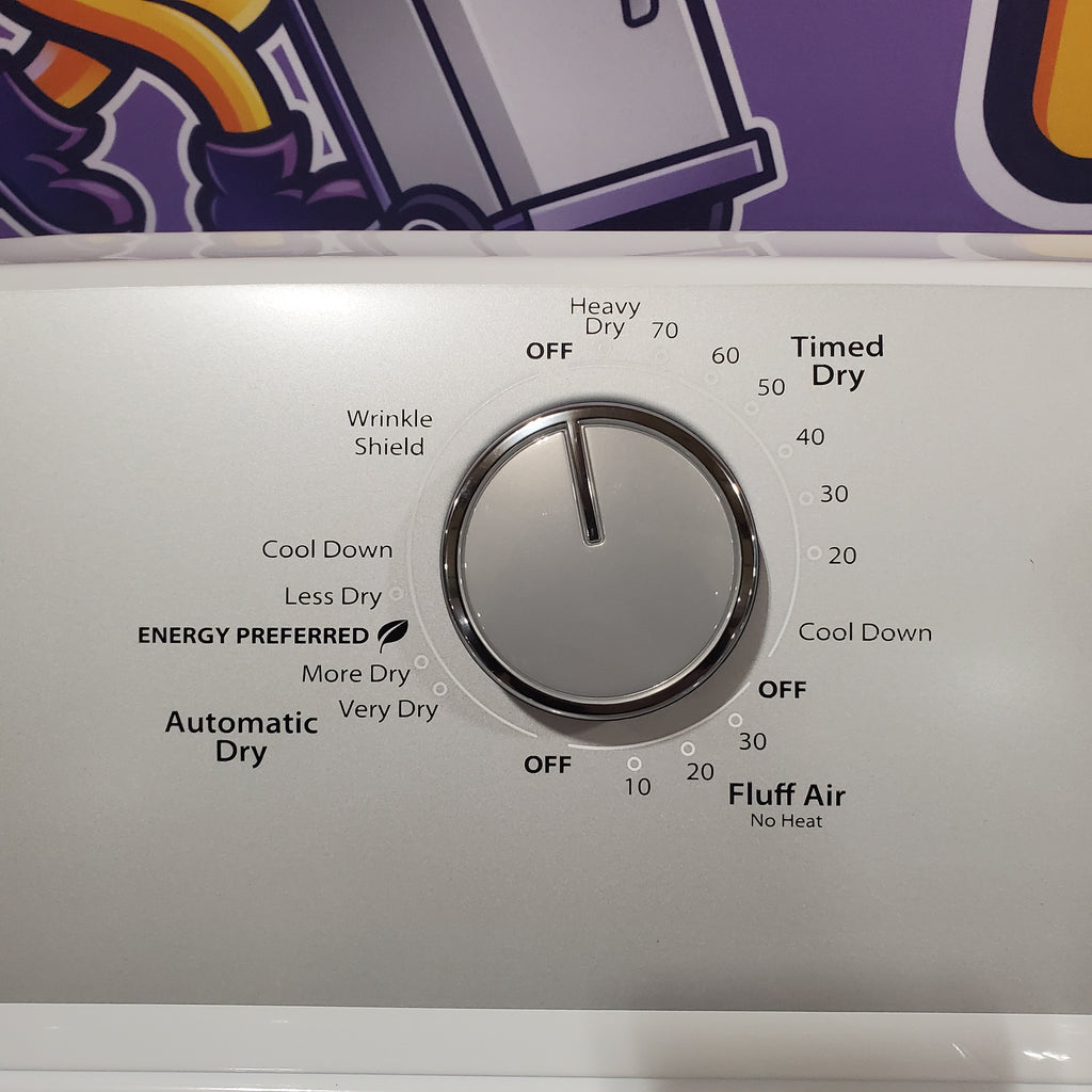Pictures of Whirlpool Top Load 3.5 Cu. Ft. Washer with Deep Water Wash Option WTW4816FW - Open Box and Whirlpool Vented 7.0 Cu. Ft. Electric Dryer 16129 - WED4815EW - Open Box - Neu Appliance Outlet - Discount Appliance Outlet in Austin, Tx
