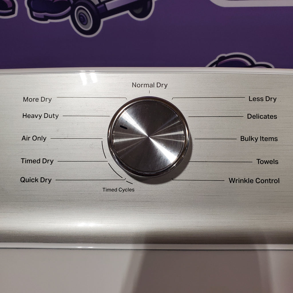 Pictures of Maytag Top Load 4.8 cu ft Washer with Deep Fill and Slow-Close Glass Lid MVW6200KW - Scratch & Dent (Moderate) and Maytag 7.0 cu. ft Top Load Electric Dryer with Moisture Sensing 16227 - MGD6200KW - Scratch and Dent (Minor) - Neu Appliance Outlet - Discount Appliance Outlet in Austin, Tx