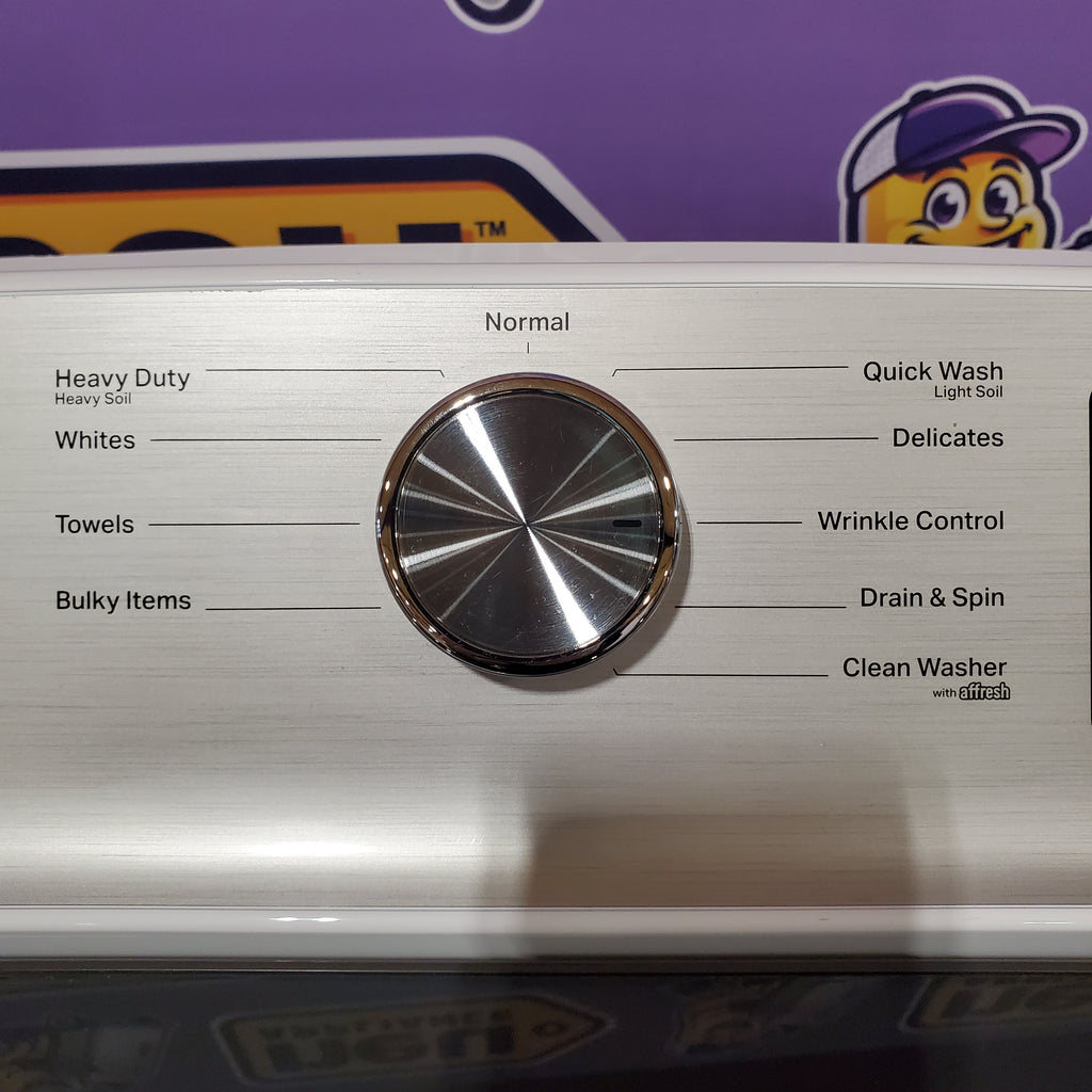Pictures of Maytag Top Load 4.8 cu ft Washer with Deep Fill and Slow-Close Glass Lid MVW6200KW - Scratch & Dent (Minor) and Maytag 7.0 cu. ft Top Load Gas Dryer with Moisture Sensing 16171 - MGD6200KW - Scratch and Dent (Minor) - Neu Appliance Outlet - Discount Appliance Outlet in Austin, Tx