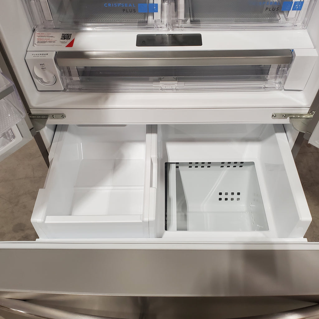 Frigidaire Gallery 28 Cu. Ft. Standard-Depth French Door Refrigerator in Stainless Steel 22131SD93 - GRFS2853AFL - Scratch & Dent (Minor)