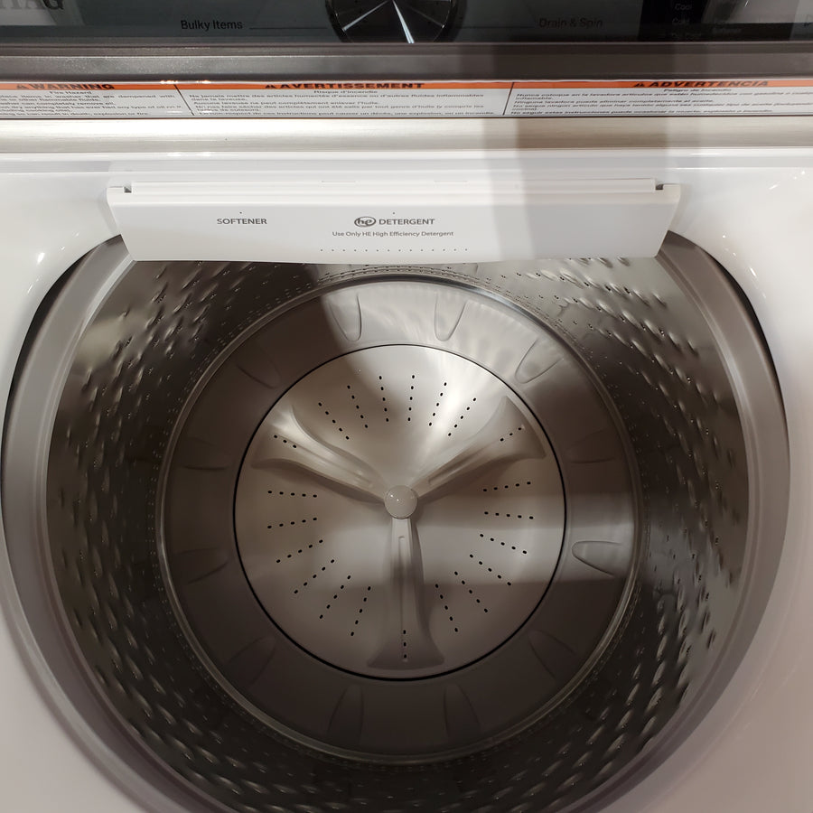 Maytag Top Load 4.8 cu ft Washer with Deep Fill and Slow-Close Glass Lid 30134SD176 - MVW6200KW - Scratch & Dent (Minor)
