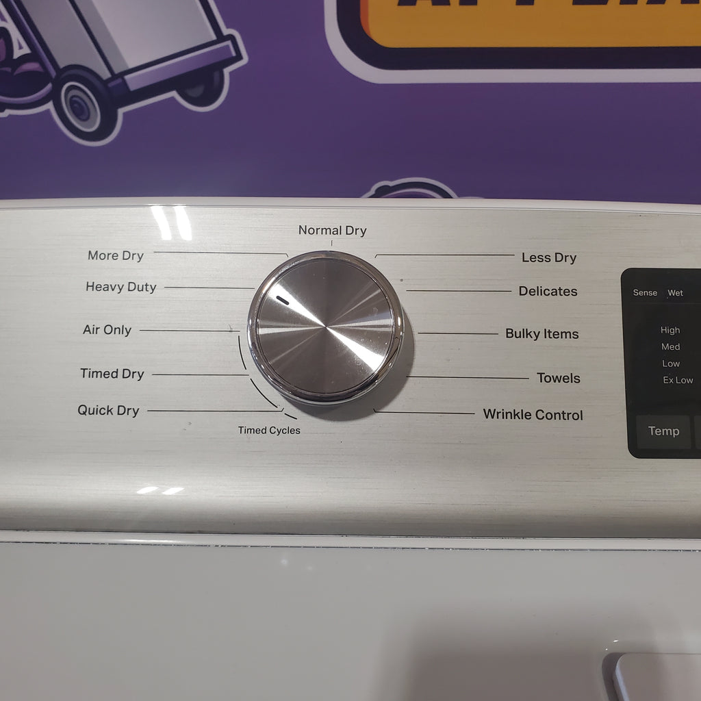 Pictures of Maytag Top Load Gas 7.0 Cu. Ft. Dryer with Moisture Sensing MGD6200KW - Scratch and Dent (Minor) - Neu Appliance Outlet - Discount Appliance Outlet in Austin, Tx