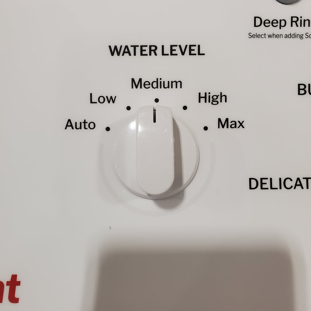 Pictures of Hotpoint® 4.0 cu. ft. Capacity Washer with Cold Plus and Water Level Control HTW265ASWWW - Scratch & Dent (Major) and Hotpoint 6.2 cu. ft. Capacity Electric Dryer with Up To 120 ft. Venting and Shallow Depth 16178 - HTX26EASWWW - Scratch & Dent (Minor) - Neu Appliance Outlet - Discount Appliance Outlet in Austin, Tx