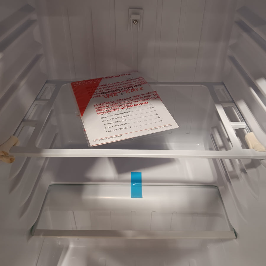Frigidaire Gallery 3.2-cu ft Mini Fridge in Stainless Steel SA631 - FGFR334B - Open Box