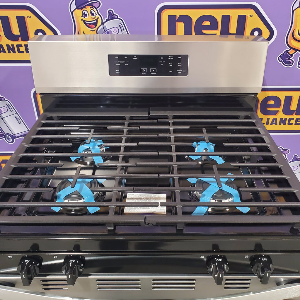 Pictures of Whirlpool 30-inch Self Clean Gas Range with No Preheat Mode WFGS3530RS - Open Box - Neu Appliance Outlet - Discount Appliance Outlet in Austin, Tx