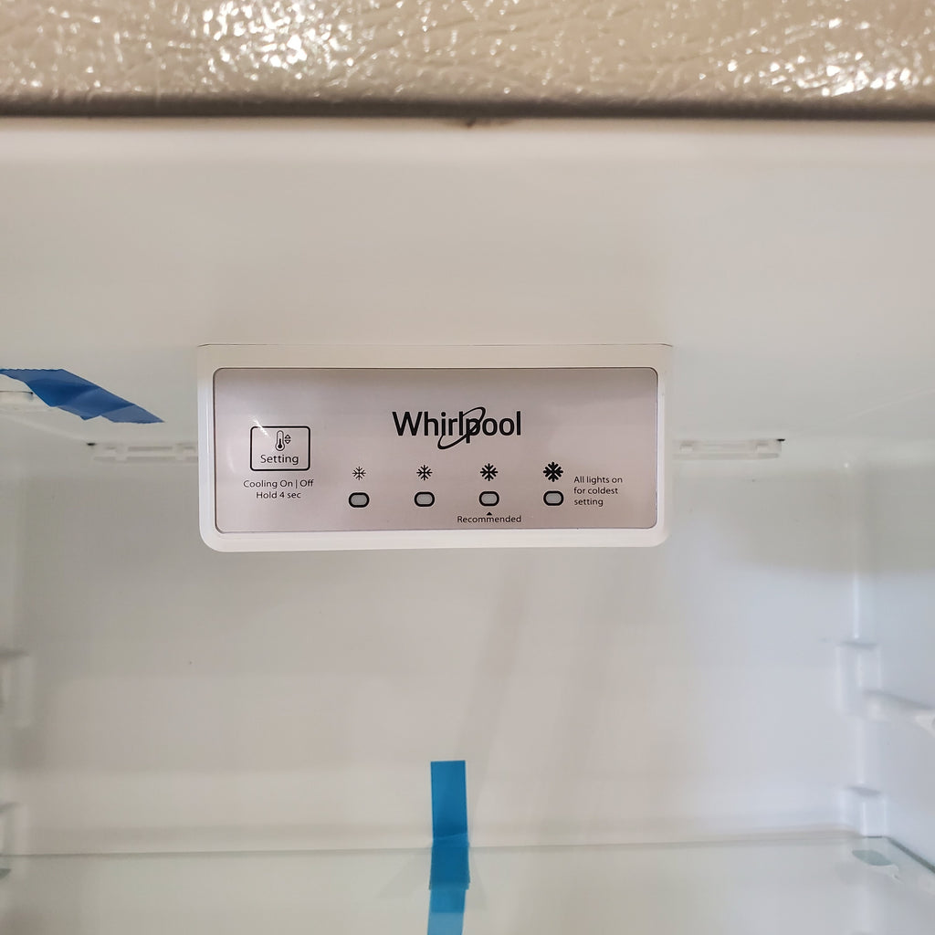 Pictures of Whirlpool 18 Cu. Ft. 28-inch Wide Refrigerator in Stainless Steel WRT518SZFM - Scratch & Dent (Minor) - Neu Appliance Outlet - Discount Appliance Outlet in Austin, Tx