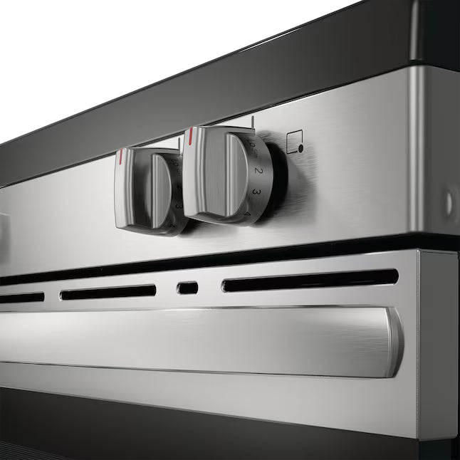 Frigidaire Fingerprint Stainless Steel Electric 30 Inch 5 Burner Ranch with Even Temp Element and Even Baking Technology FCRE306LAF - Open Box