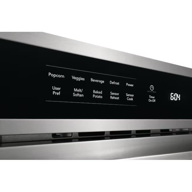 Frigidaire Gallery 1.6-cu ft 950-Watt 29.75-in Built-In Microwave in Fingerprint Resistant Stainless Steel GMBD3068AF - Scratch & Dent (Minor)