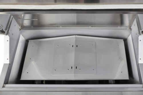 Coyote 36 Inch Freestanding Pellet Grill on Cart, Stainless Steel, Intuitive Digital Touch Control C1P36-FS - Scratch & Dent (Minor)