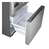 Pictures of LG 20 cu. ft. 3-Door French Door, Counter-Depth MAX™ Refrigerator with Hybrid Handles 22SD051 - LF20G6331S - Scratch & Dent (Minor) - Neu Appliance Outlet - Discount Appliance Outlet in Austin, Tx