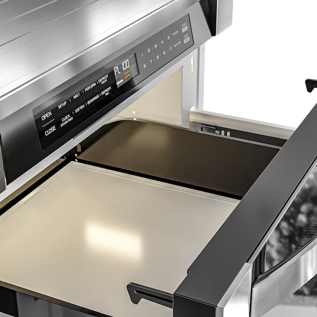 KoolMore 23.6-in 1.2-cu ft 1000-Watt Microwave Drawer in Stainless Steel KM-MD-1SS - New in Box