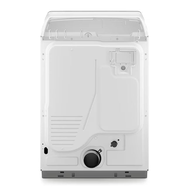 Whirlpool Top Load 4.7 Cu. Ft. Washer with 2-in-1 Removable Agitator in White WTW5057LW - Open Box and Whirlpool 7.4 cu. ft. White Electric Dryer with Steam and Advanced Moisture Sensing Technology, ENERGY STAR 16263 - WED8127LW - Scratch & Dent (Minor)
