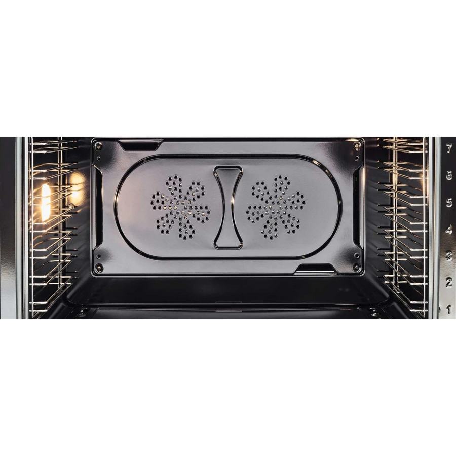 Bertazzoni Professional Induction Range with 5 Element Burners, 5.7 Cu. Ft. Oven Capacity, Self Clean, Food Temperature Probe, and Elegant Digital Gauge PROF365INSROT - Scratch & Dent (Minor)