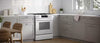 Pictures of Frigidaire 5 Burners 5.1-cu ft Slide-In Natural Gas Range in White 20531SD501 - FCFG3062AW - Open Box - Neu Appliance Outlet - Discount Appliance Outlet in Austin, Tx