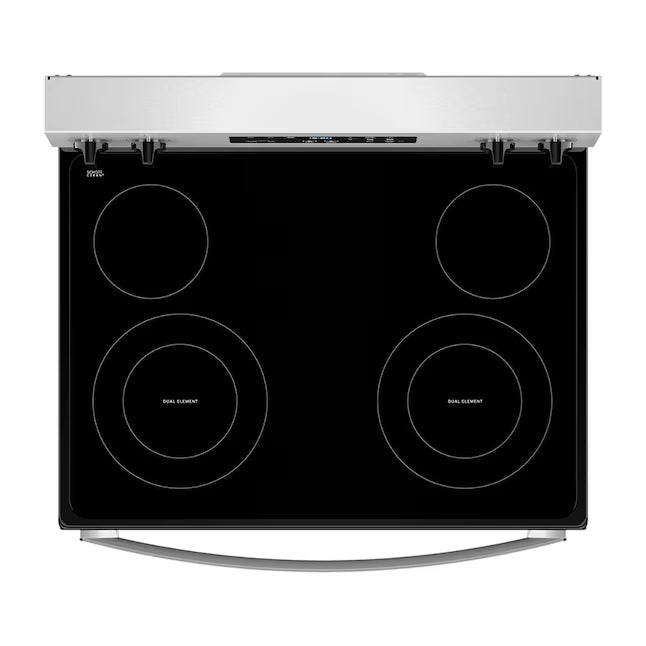 Whirlpool Stainless Steel Electric 30 Inch Range with No Preheat Mode WFES3030RS - Scratch & Dent (Minor)