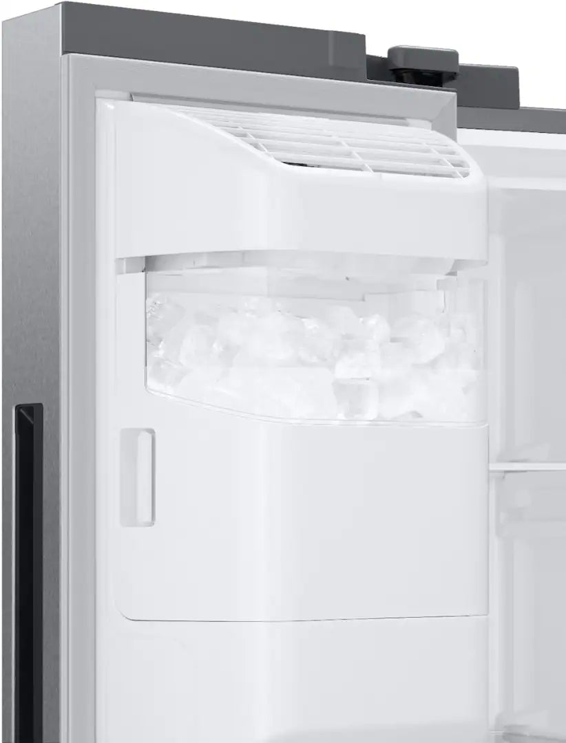 Samsung 36 in. 22 cu. ft. Counter Depth Smart Side by Side Refrigerator in Fingerprint-Resistant Stainless Steel RS22T5201SR - Scratch & Dent (Minor)