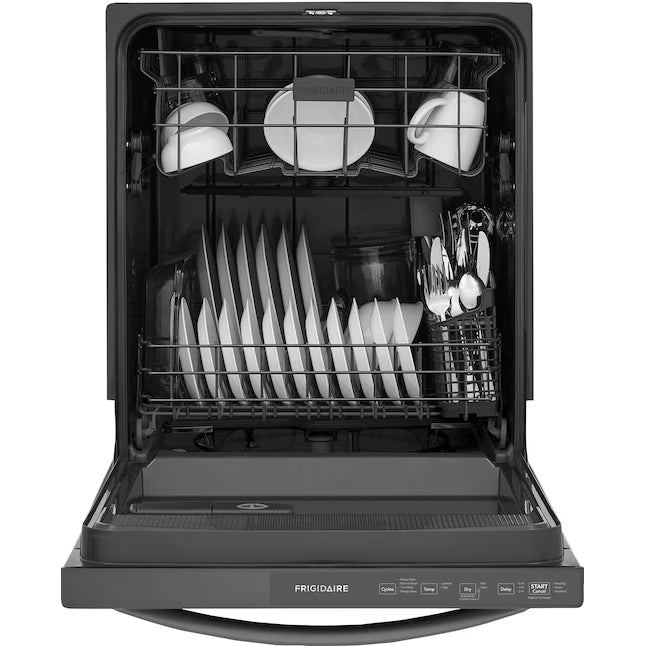 Frigidaire 24 in. Stainless Steel ENERGY STAR Frigidaire Top Control Built In Dishwasher with Three Spray Arms FDPH4316AD - Scratch & Dent (Moderate)